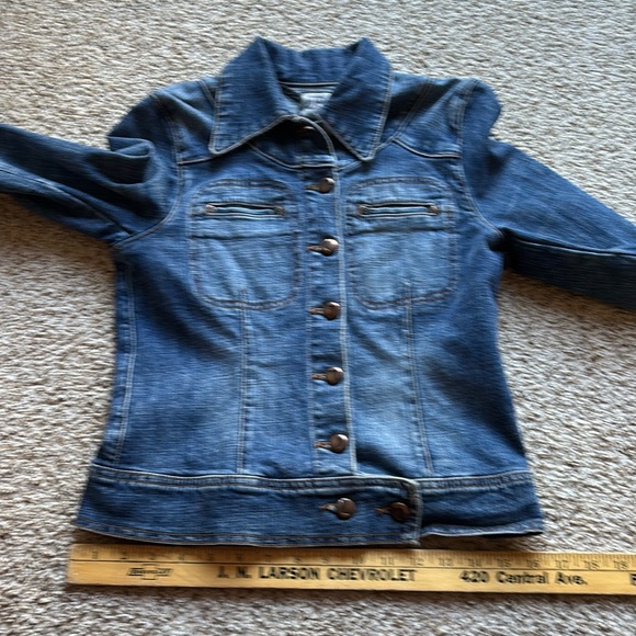 Joe’s Jeans Vintage Retro Women’s Denim Jacket Rocker Hippie Made in USA Sz S - Picture 10 of 13